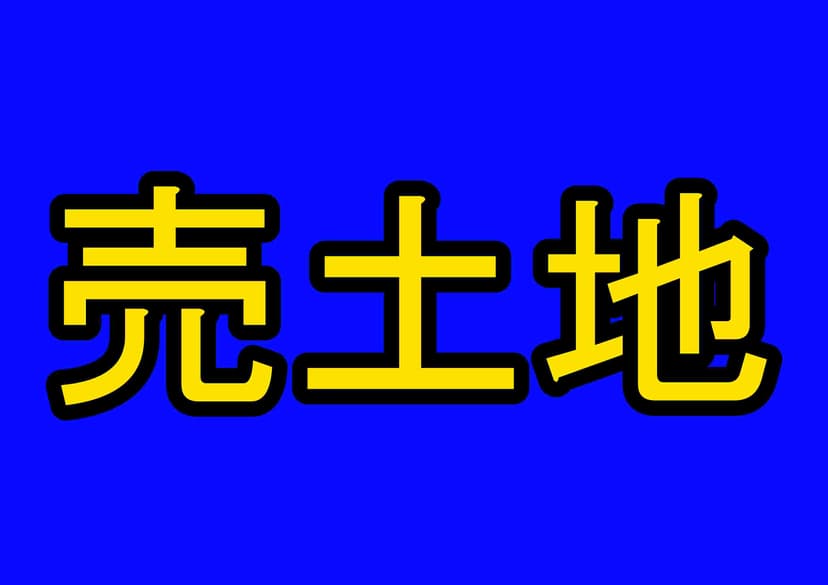 売土地 青黄黒